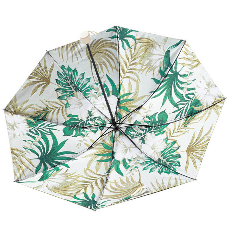 双层加厚黑胶防晒晴雨两用天堂伞