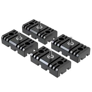 空调外机减震垫降噪隔音支架静神器加厚橡胶底座防震器脚托架通用