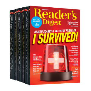 小开本】readers digest美国读者文摘英文2025/26年订阅人文学大学生课外阅读四六级英语国外过刊期刊Reader's Digest杂志