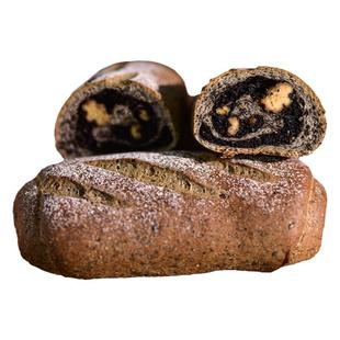 这是一块黑芝麻米面包 大米面包欧包饱腹代餐清淡早餐零食休闲