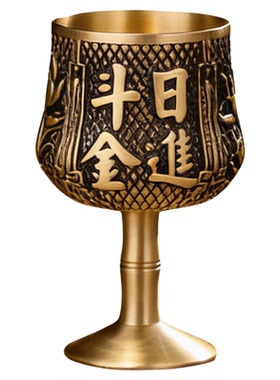 黄铜供酒杯佛前供佛水杯供奉观音净水杯大悲供杯佛堂财神爷圣水杯