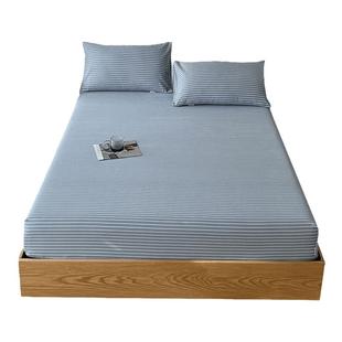 加高床垫专用床笠老粗布纯棉床罩1.8米30/35全棉加厚席梦思保护套