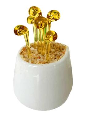 琉璃装饰摆件植物盆栽客厅办公室