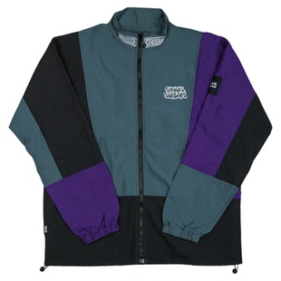 SHOCKSCREAM I 复古撞色冲锋外套街舞Bboy嘻哈运动开衫防风冲锋衣