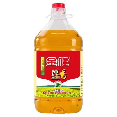 金健纯香菜籽油5l非转基因