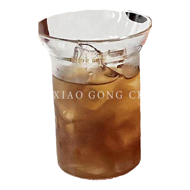 ins风透明高硼硅玻璃杯子