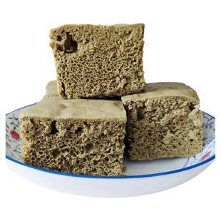 安徽安庆苦荞发糕苦荞麦粑原味苦味荞麦糕，粗糙口感，1斤切成6块