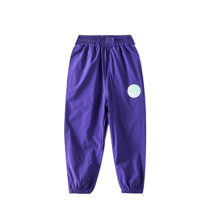 男童原纱凉感防蚊裤运动裤防晒女童长裤儿童薄裤子夏季速干长裤