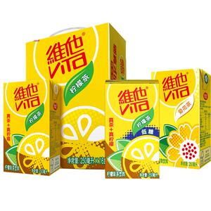 维他柠檬茶菊花茶250ml*24盒整箱真茶饮料维他奶果茶夏季果味饮品