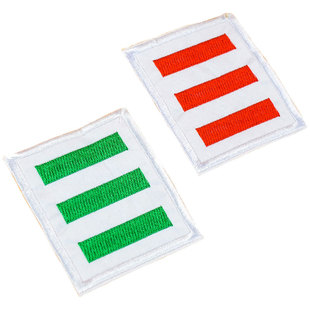 少先队标志小学生二道杠中队长棉布袖章小队长一道杠大队长三道杠班干部臂标大队委中队委小队委牌子别针臂章