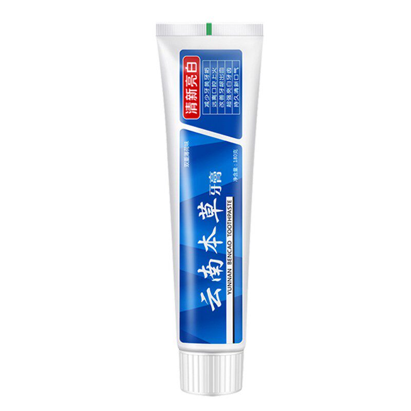 云南草本牙膏清新口气薄荷味