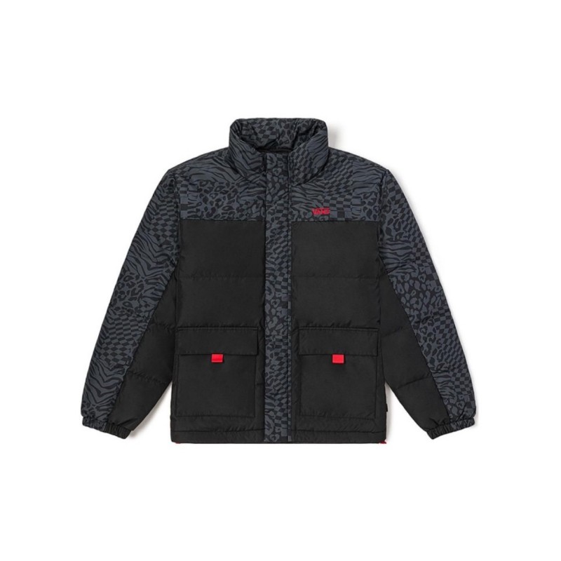 Vans范斯动物纹立领情侣羽绒服