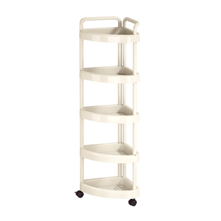 浴室置物架卫生间三角多层收纳架子落地脸盆架厕所马桶转角储物架