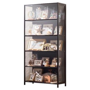 别人家手办柜带灯透明展示柜家用盲盒摆件装饰品标本收纳二次元痛