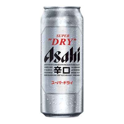 Asahi朝日啤酒500ml*4罐