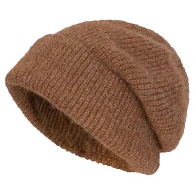 定制宽松超大版型云朵针织堆堆帽