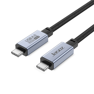 usb4数据线全功能typec适用苹果iPhone15plusmax3魅族macbook笔记本电脑240w3.2pd100快充视频线40gbps20雷电