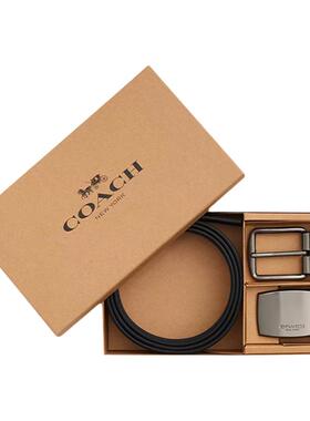 COACH/蔻驰男腰带皮带送男友