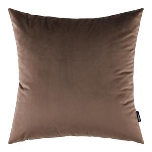 LIVING inc.大地天鹅绒 棕色ins抱枕沙发客厅轻奢靠垫床上靠枕套