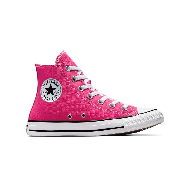 CONVERSE匡威官方 All Star男女高帮帆布鞋西瓜红玫红色A08136C