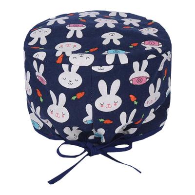 南欧鱼手术室手术帽男女医生纯棉