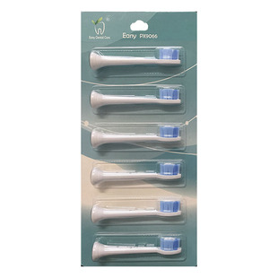 Eany钻石磨圆电动牙刷头适用于飞利浦HX9033/3226/6803/9352/992b