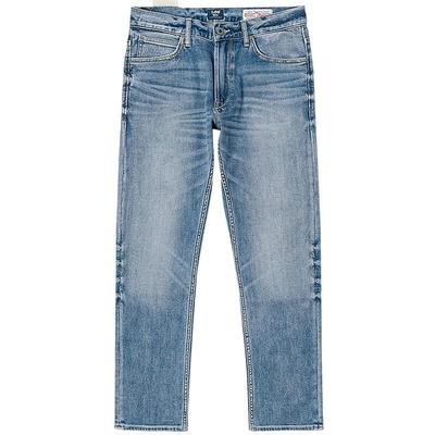 【张凌赫代言】Lee商场款25冬新726直筒日本Kaihara天丝男牛仔裤