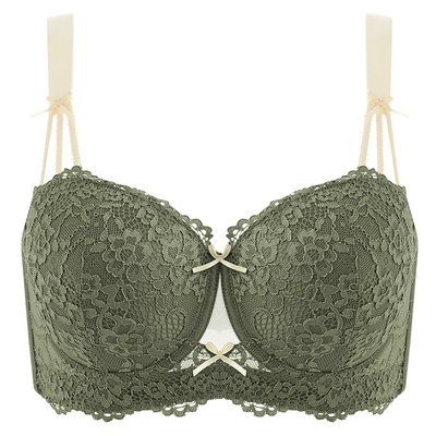 倾慕艺生软钢圈聚拢防下垂文胸