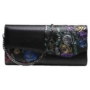 民族风手拿包女真皮欧美头层牛皮手包女包时尚小包潮信封包夹包包