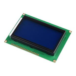 LCD12864液晶显示屏 蓝/黄屏 带中文字库/无字库 带背光 5V 3.3V