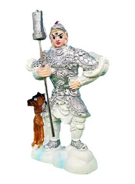 二郎神摆件神话人物盆景鱼缸造景