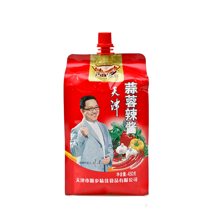 天津随乡蒜蓉辣酱450g蒜蓉辣椒酱