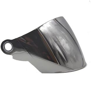 摩托车野马612 BLD286 GSB防晒头盔镜片冬季防雾通用透明挡风面罩