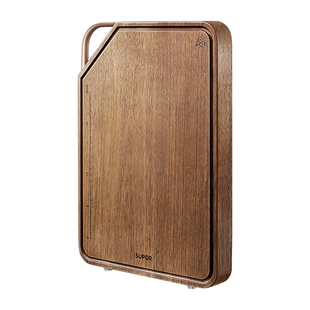 【热销】苏泊尔砧板黑金乌檀木案板整木防霉抗菌家用切菜板水果板