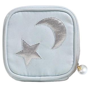 旅行便携首饰包迷你饰品收纳包日系精致方首饰盒耳钉戒指收纳盒小