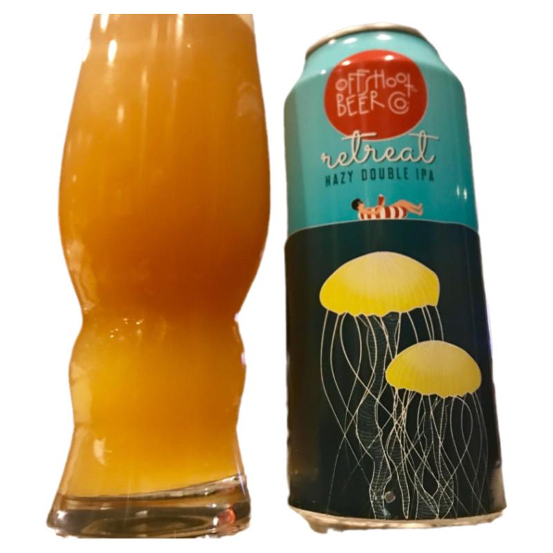 美国分支撤退新英格兰浑浊双倍IPA精酿啤酒 罐装473ml高浓度进口