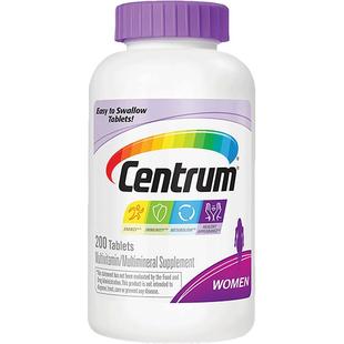 centrum海外善存美国进口女士专用复合维生素矿物质片VC强自护
