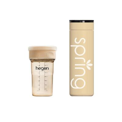 Hegen海格恩学饮杯婴儿防呛宝宝嘬口杯儿童PPSU水杯婴幼儿直饮杯