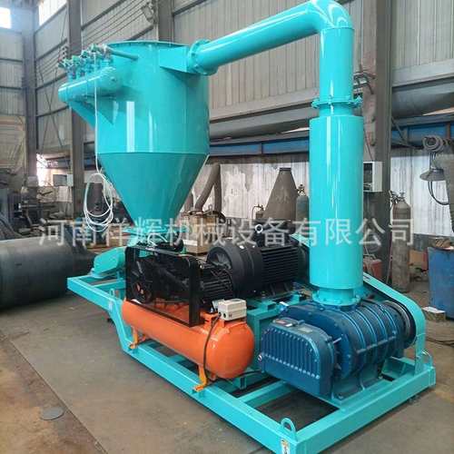 车载小型气力吸粮机 粮食气力输送设备 粉料移动式负压吸料机