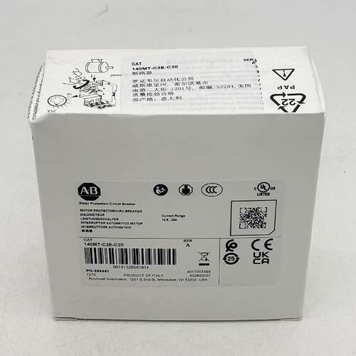 询价-140MT-C3E-C20电机断路器罗克韦尔Allen-Br