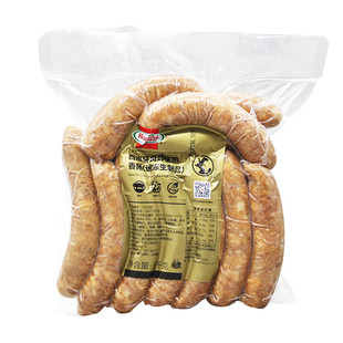 荷美尔西班牙风味生煎香肠1kg纯生制猪肉香肠大烤肠西餐商用整箱