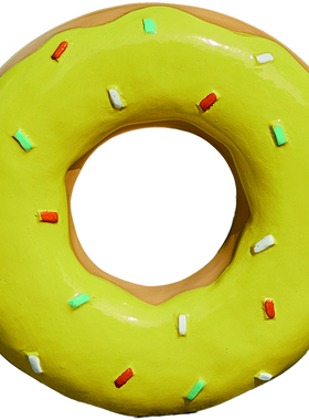 马卡龙甜甜圈道具美陈摆件店门口