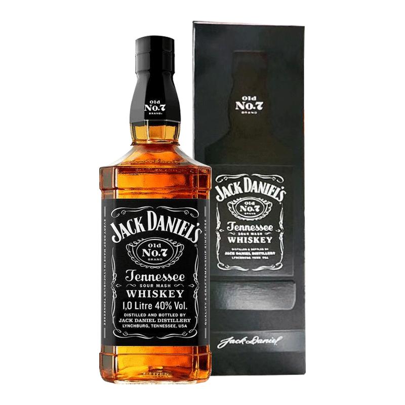 【自营】Jack Daniels/杰克丹尼美国调和型威士忌1000ml带盒跨境