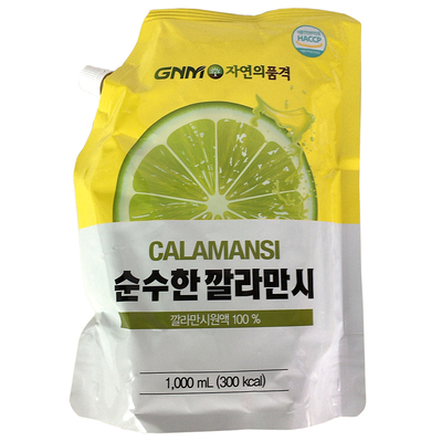 韩国GNMlife天然卡曼橘原液1L