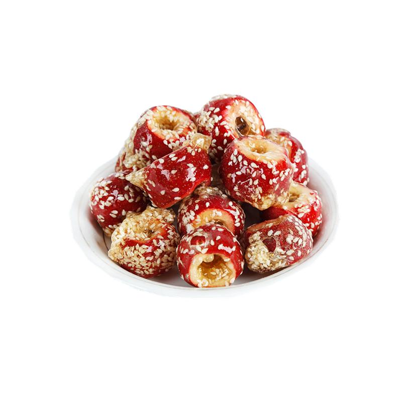 豪脆哥 冻干山楂 糖葫芦山楂球冻干空心冰糖葫芦零食蜜饯酸甜无核