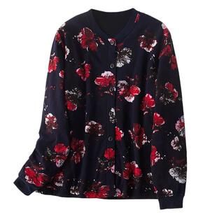 桑蚕丝棉袄女开衫保暖纽扣棉服手工真丝内胆冬季外套