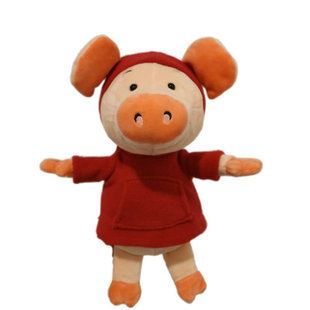 ins网红玩偶穿衣小猪威比猪毛绒玩具女生可爱萌娃娃公仔生日礼物