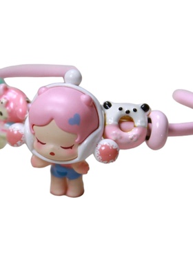 泡泡玛特萌粒手作DIY手镯