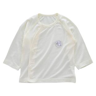 新生婴儿儿衣服夏季超薄款上衣莫代尔初生男女宝宝单件长袖空调服