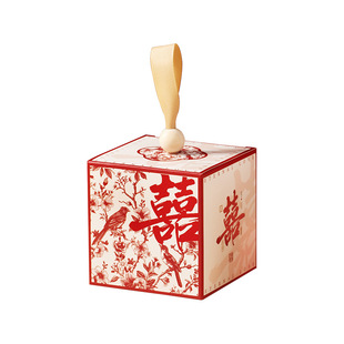 喜糖盒2025新款喜糖袋子结婚糖果礼盒订婚专用高级感糖果包装盒子